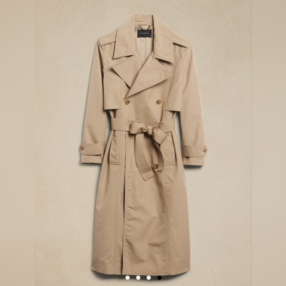 Banana Republic Oversized Classic Trench Coat Size XXSP